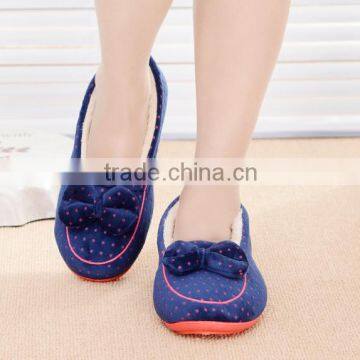 2015 Hot Sale Fashion Comfortable Slipper for Women in Winter Indoor Slipper Wholesale photo-2