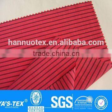 Colorful Fabric Woven Plain Stripe Pattern Yarn Dyed Fabric For Garment