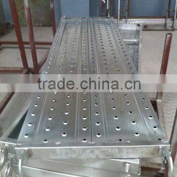 steel galvanized scaffolding plank