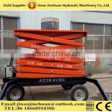 8m bigger Mobile Hydraulic man lift / lift platform /scissor lifter