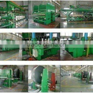 conveyor belt curing press