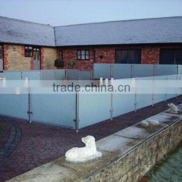swimming pool frameless tempered glass balustrade