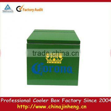 metal square beer cooler package