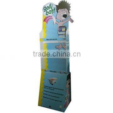 step cardboard display