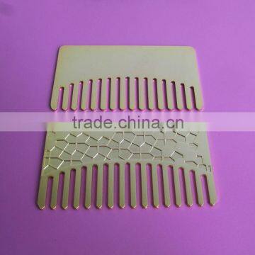 custom gold credit card popular metal comb