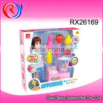 Plastic Funny Kitchen Set for Kids Food Fake