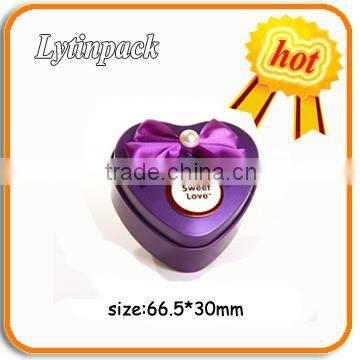 Heart Shaped Chocolate Tin Box for Gift photo-2