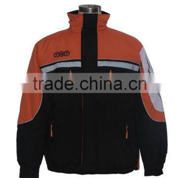 Men's reflective Bomber jacket