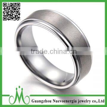 High quality tungsten carbide rings jewelry for men white rings wholesale price