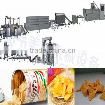 Frying Doritos food making machine