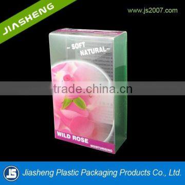 Dongguan supply new fashion clear plastic folding boxes with printing