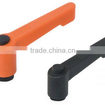 Adjustable Clamp Levers with plastic push-button BK38.0301INOX