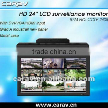 24 inch professional full HD cctv monitor with HDMI input (CCTV-2408)