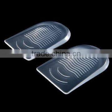 Hot sale gel shoe pad,gel insoles heel cushion,pu gel pad for heel KS C 68