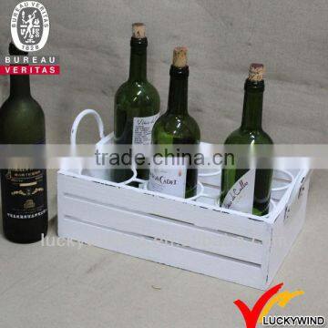 shabby chic wooden wine crate