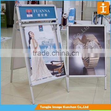 Double Side A Frame Poster Board Stand for sign