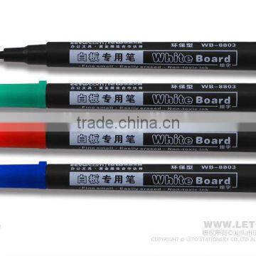 Slim White Board Maker Small White Board Pen Dry Eraser Maker Pen WB-8803