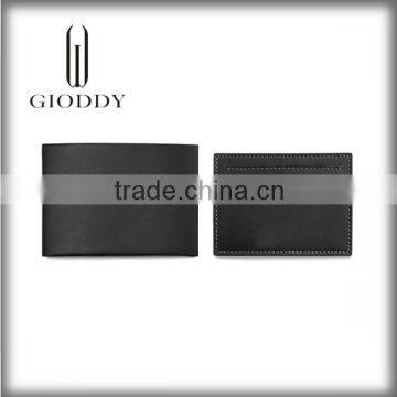 Handmade china fashion pure genuine leather mens wallets brand names