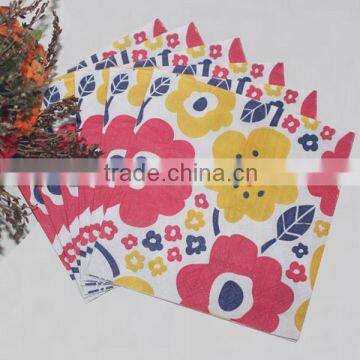 Cheap Logo Printed Customized Paper Table Napkin photo-4