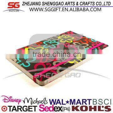 Custom Printed Hardcover Notebook With Elastic Band photo-3