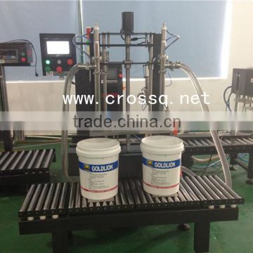 Semi-automatic Double Nozzles High-foaming Liquid Filling machine