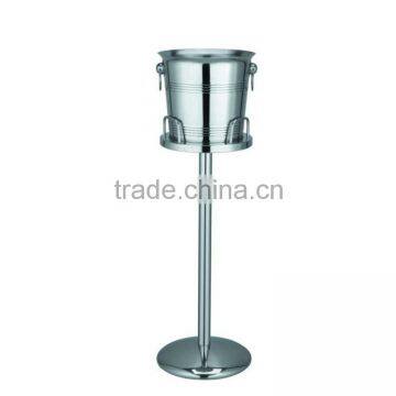 Stainless Steel French Style Champagne Bucket With Stand