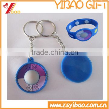 Wholesale PVC Keychain/Silicone Wristband