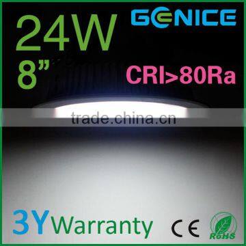 Shenzhen distributor UL TUV listed led lights 2000lm 24w with 3 years warranty