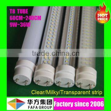 super bright 30w led hanging lamp , t8 tube light with 3 years warranty