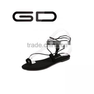 GD concise narrow band girls fashion and comfortable shoes best selling sandals