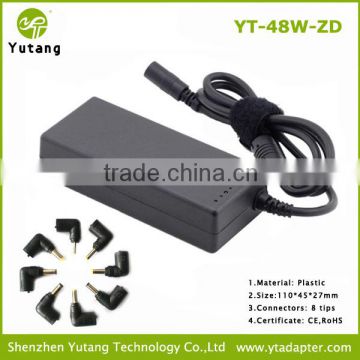 48W Universal Automatic AC DC Adapters AC DC Adaptors Laptop Usage