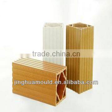 PVC Wood Plastic Column Pillar Die Mold Maker