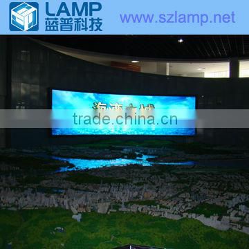 LAMP full color indoor P8 SMD led matrix display screen