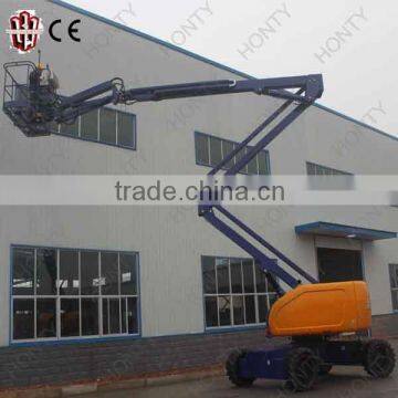 articulated boom lift platform