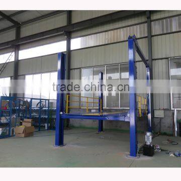 4 post potable hydraulic mast car lift parking platform system