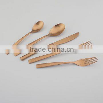20PCS Gold Plated Flatware Set 4026 photo-2