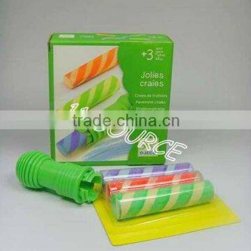 Colored Dustless Chalk with Holder