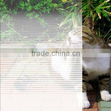 white strip gradation decorative pet film