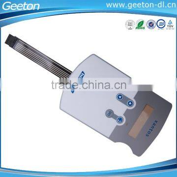 China Custom Non-tactile Garphic Membrane Overlays Faceplate With Metal Dome