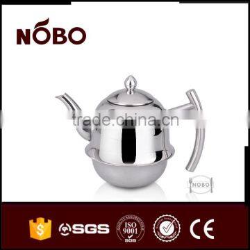 artistic stainless steel brew kettle for sale,double tea kettle