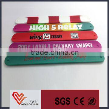 Colorful Slap Silicone Wristband photo-2