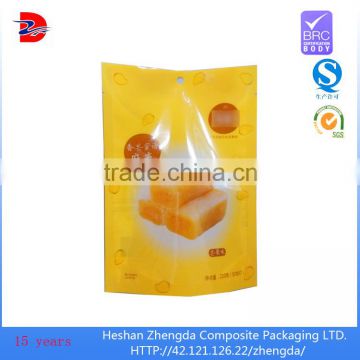 food bag with your logo design, plastic food packaging bag