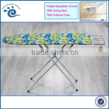 China Supplier Large Space Metal Tube Ironing Board Hotel Home Office Use Household Ironing Lap Board