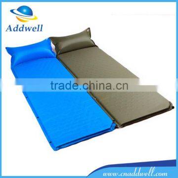 Outdoor travel self inflatable folding camping mattress