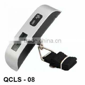 Fold protable electronics digital luggage scale with digital load indicator