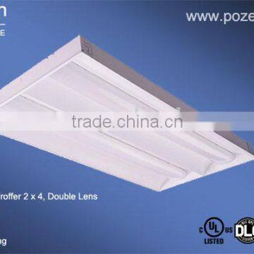 2x4 Recessed LED Troffer Light 2 by 4 68w to replace 3xF32 T8 Fluorescent