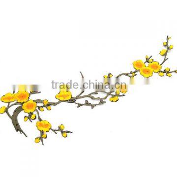 Plum Embroidery Iron on Patches for Dress photo-3