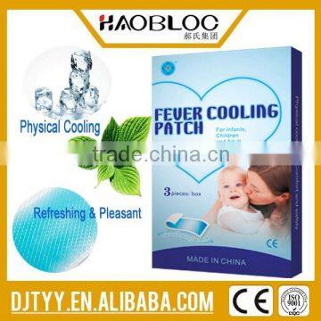 Adhesive Safe Physical Headache Fever Cooling Gel Pad