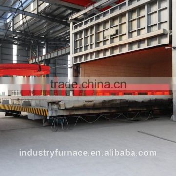 Large loading capacity car ceramic fiber furnace