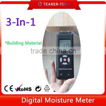3-in-1 Building /construction/Materials Wood Moisture Meter With Ambient Temperature and Humidity photo-5